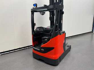Carretilla elevadora segunda mano LINDE R 16 HD-01 ELEKTRO SCHUBMASTSTAPLER (13047842)