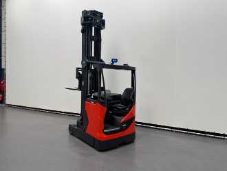 Carretilla elevadora segunda mano LINDE R 16 HD-01 ELEKTRO SCHUBMASTSTAPLER (13047842)
