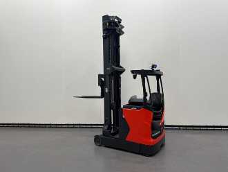 Carretilla elevadora segunda mano LINDE R 16 HD-01 ELEKTRO SCHUBMASTSTAPLER (13047842)