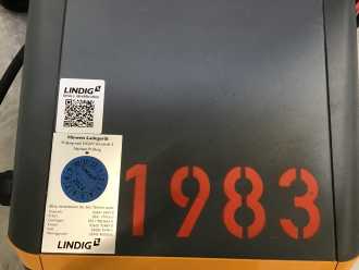 Carretilla elevadora segunda mano LINDE R10B ELEKTRO SCHUBMASTSTAPLER (12895728)