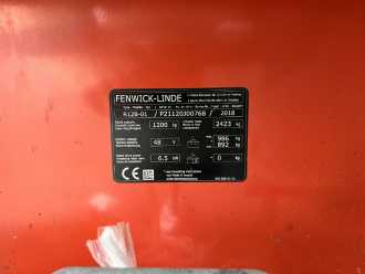 Carretilla elevadora segunda mano LINDE R12B-01 ELEKTRO SCHUBMASTSTAPLER (13056672)