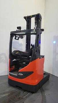 Carretilla elevadora segunda mano LINDE R12B ELEKTRO SCHUBMASTSTAPLER (13053314)