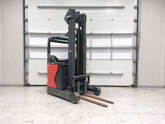 Carretilla elevadora segunda mano LINDE R14-01 ELEKTRO SCHUBMASTSTAPLER (12824491)