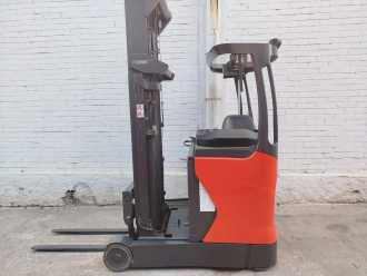 Carretilla elevadora segunda mano LINDE R14-01 ELEKTRO SCHUBMASTSTAPLER (13037199)