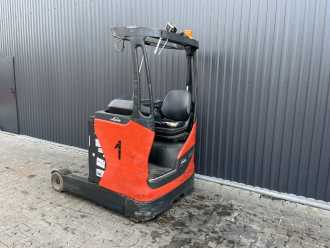 Carretilla elevadora segunda mano LINDE R14-01 ELEKTRO SCHUBMASTSTAPLER (13070218)