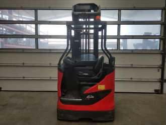 Carretilla elevadora segunda mano LINDE R16-01/1120 ELEKTRO SCHUBMASTSTAPLER (13069035)