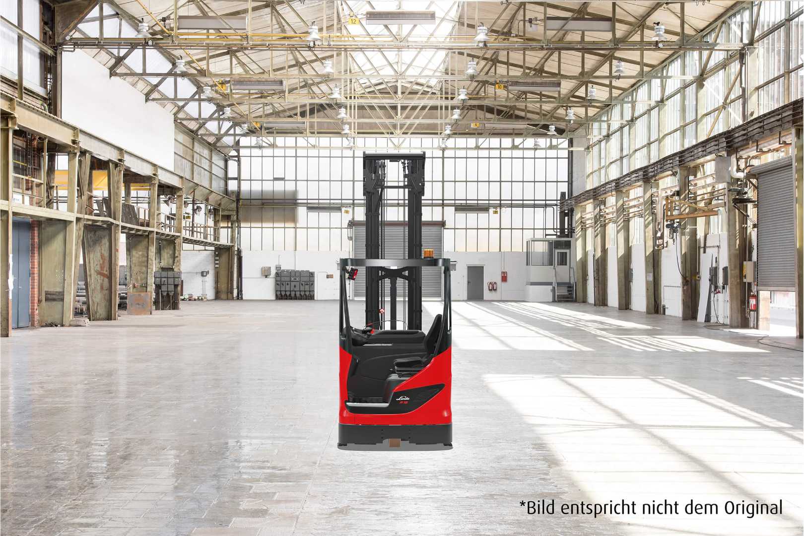 Carretilla elevadora segunda mano LINDE R16HD-1120 ELEKTRO SCHUBMASTSTAPLER (13062655)