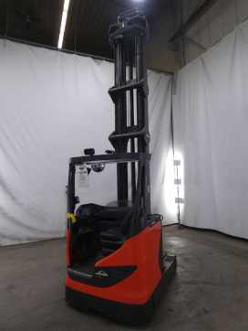Carretilla elevadora segunda mano LINDE R16HD ELEKTRO SCHUBMASTSTAPLER (13036601)