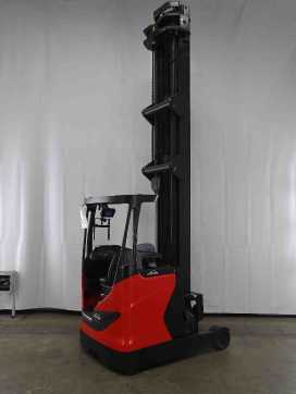 Carretilla elevadora segunda mano LINDE R16HD ELEKTRO SCHUBMASTSTAPLER (13036602)