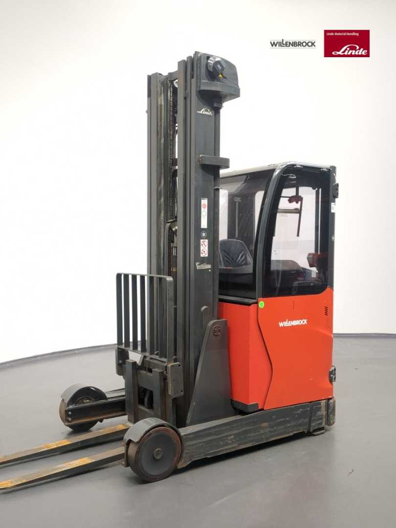 Carretilla elevadora segunda mano LINDE R20-1120-01 ELEKTRO SCHUBMASTSTAPLER (13061689)