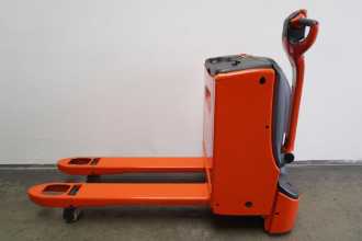 Carretilla elevadora segunda mano LINDE T 18 1152 ELEKTRO NIEDERHUBWAGENDEICHSEL (13034571)