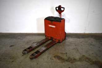 Carretilla elevadora segunda mano LINDE T 18 1152 ELEKTRO NIEDERHUBWAGENDEICHSEL (13053531)
