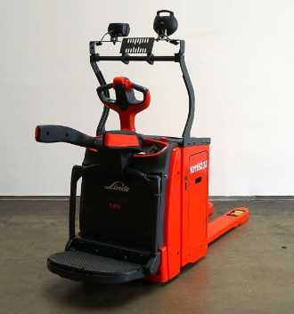 Carretilla elevadora segunda mano LINDE T 25 AP 1153-02 ELEKTRO NIEDERHUBWAGENFAHRERSTAND (12867640)