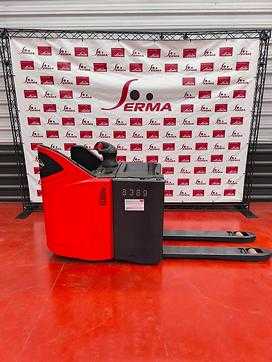 Carretilla elevadora segunda mano LINDE T20 SP ELEKTRO NIEDERHUBWAGENFAHRERSTAND (13026393)
