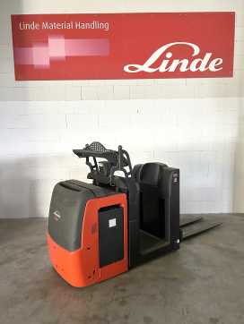 Carretilla elevadora segunda mano LINDE V08-02 ELEKTRO NIEDERHUBKOMMISSIONIERER (12775224)