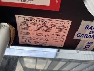 Carretilla elevadora segunda mano LINDE V10 ELEKTRO NIEDERHUBKOMMISSIONIERER (13065768)