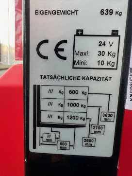 Carretilla elevadora segunda mano MANITOU ES112 EASY ELEKTRO HOCHHUBWAGENDEICHSEL (13021681)