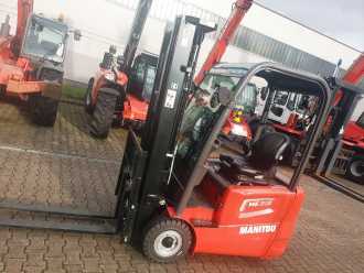 Carretilla elevadora segunda mano MANITOU ME 316 4800Tripl ELEKTRO DREIRADFRONTSTAPLER (13016517)