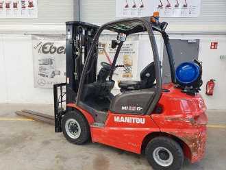 Carretilla elevadora segunda mano MANITOU MI 25 G / Triplex: 4.70m / nur 1.976h! / SS GAS VIERRADFRONTSTAPLER (13033005)