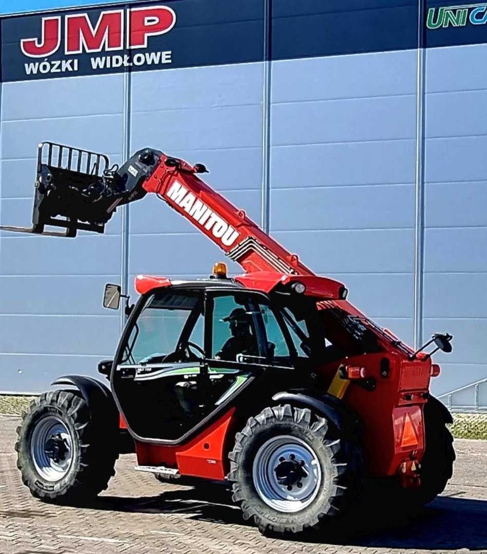 Carretilla elevadora segunda mano MANITOU MLT 735 120 ST3B LSU POWERSHIFT WEITERE TELESKOPARMSTAPLER (13066853)