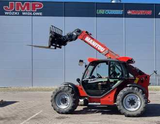 Carretilla elevadora segunda mano MANITOU MLT 735 120 ST3B LSU POWERSHIFT WEITERE TELESKOPARMSTAPLER (13066853)