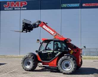Carretilla elevadora segunda mano MANITOU MLT 735 120 ST3B LSU POWERSHIFT WEITERE TELESKOPARMSTAPLER (13066853)