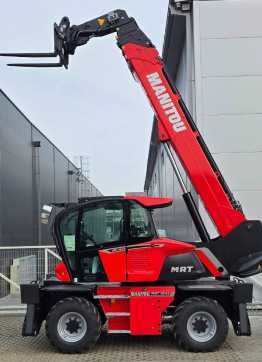 Carretilla elevadora segunda mano MANITOU MRT 1845 VISION 360 115D ST5 DEMO WEITERE TELESKOPARMSTAPLER (13010134) backdrop