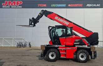 Carretilla elevadora segunda mano MANITOU MRT 1845 VISION 360 115D ST5 S1 WEITERE TELESKOPARMSTAPLER (13010134)