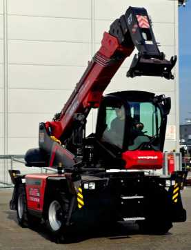 Carretilla elevadora segunda mano MANITOU MRT 1845 VISION 360 115D ST5 S1 WEITERE TELESKOPARMSTAPLER (13066150)