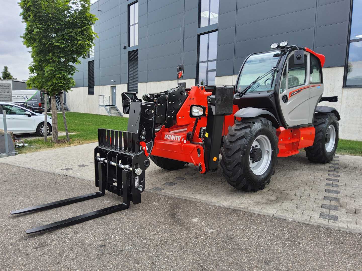 Carretilla elevadora segunda mano MANITOU MT 1840 100D ST5 S1 DIESEL TELESKOPARMSTAPLER (12999588)