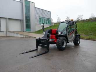 Carretilla elevadora segunda mano MANITOU MT 625 DIESEL TELESKOPARMSTAPLER (12947635) backdrop