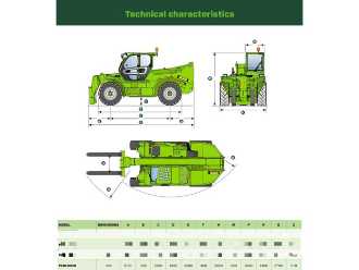 Carretilla elevadora segunda mano MERLO P120.10HM DIESEL TELESKOPARMSTAPLER (12887483)
