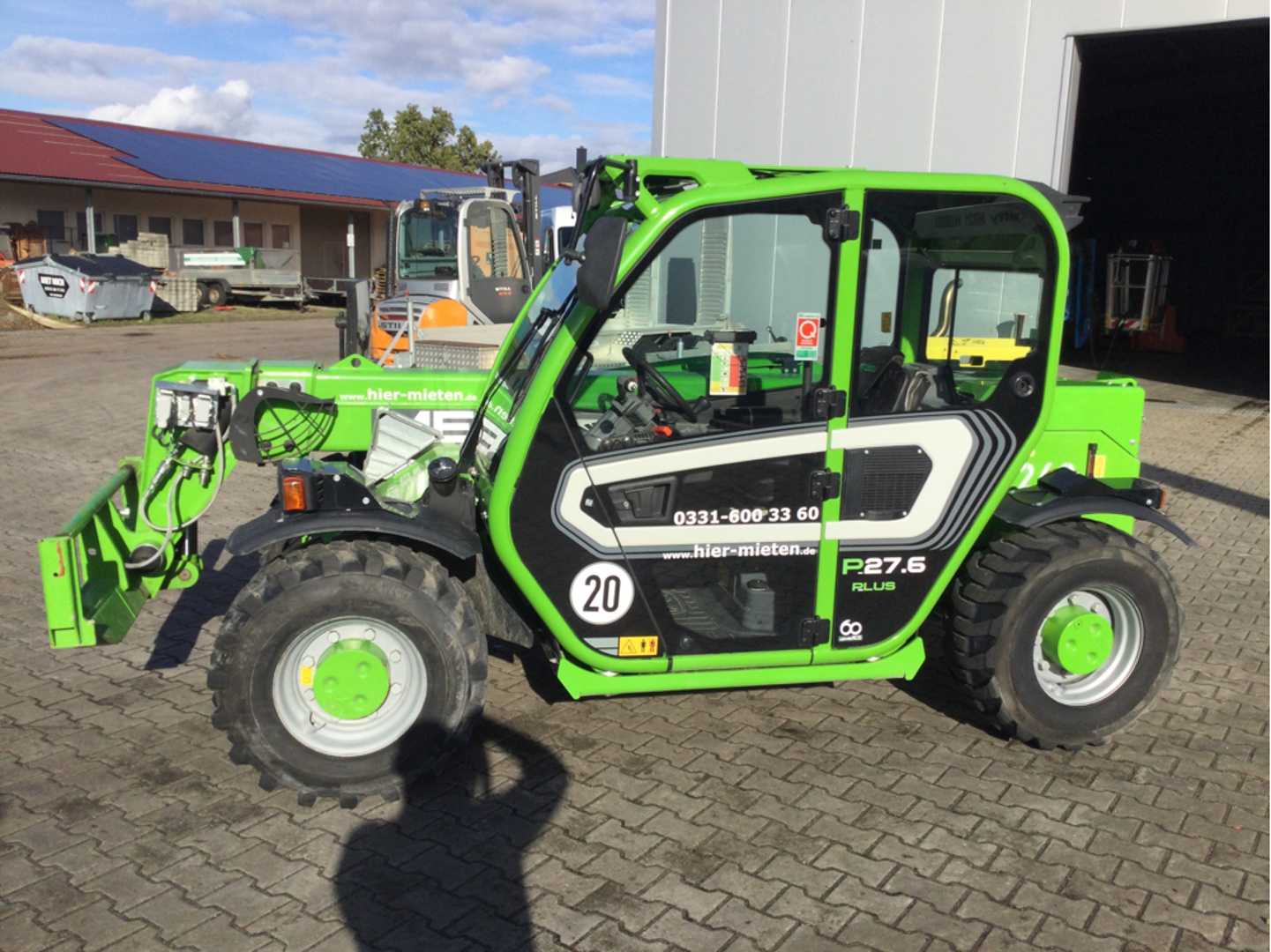 Carretilla elevadora segunda mano MERLO P27.6 PLUS DIESEL TELESKOPARMSTAPLER (13011453)