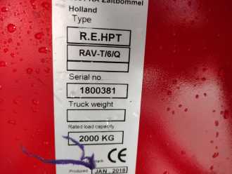 Carretilla elevadora segunda mano RAVAS RPW Proline 6100 CE (mit Waage) WEITERE HANDGABELHUBWAGENMANUELL (12738466)