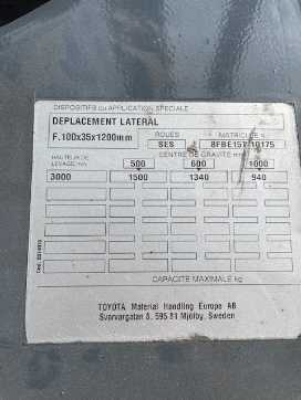 Carretilla elevadora segunda mano TOYOTA 8 FBE 15T ELEKTRO DREIRADFRONTSTAPLER (13068335)