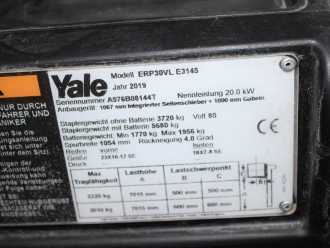Carretilla elevadora segunda mano YALE ERP 30 VL E3145 ELEKTRO VIERRADFRONTSTAPLER (13040955)