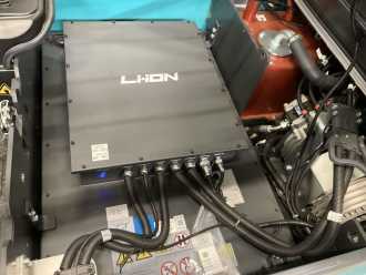 Chariot élévateur d'occasion BAOLI KBE 35 Li G1 -Vorführmaschine ELEKTRO VIERRADFRONTSTAPLER (13027055)