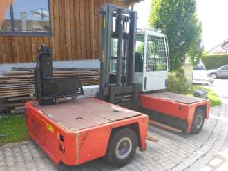 Chariot élévateur d'occasion BAUMANN DFQ40/14/45ST DIESEL SEITENSTAPLER (12948168)