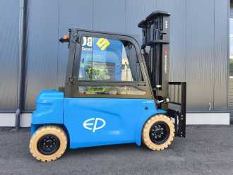 Chariot élévateur d'occasion EP CPD50L1 NEUMASCHINE ELEKTRO VIERRADFRONTSTAPLER (13057336)