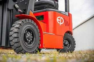 Chariot élévateur d'occasion EP ELF181 ELEKTRO VIERRADFRONTSTAPLER (12486458)
