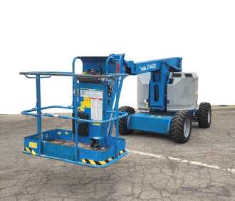 Chariot élévateur d'occasion GENIE Z 34/22 (4x4) DIESEL VIERRADFRONTSTAPLER (12920457) backdrop