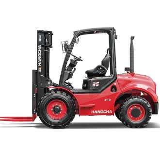 Chariot élévateur d'occasion HANGCHA TT35-2 DIESEL GELAENDESTAPLER (12790573)