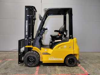 Chariot élévateur d'occasion HANGCHA XE15i (CPD15-XEY2HA-SI) ELEKTRO VIERRADFRONTSTAPLER (13068766)