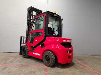 Chariot élévateur d'occasion HANGCHA XF35D-2 (CPCD35-X2H7F1) DIESEL VIERRADFRONTSTAPLER (12968485)