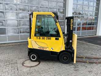 Chariot élévateur d'occasion HYSTER 4.45m / 2.107h / SS DIESEL VIERRADFRONTSTAPLER (13056393)