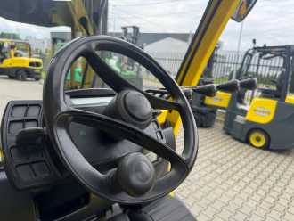 Chariot élévateur d'occasion HYSTER H 5.00FT /Triplex 5000 mm/Like new/Only 3662 hours !!! GAS VIERRADFRONTSTAPLER (13022613)