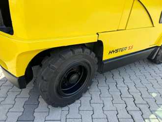 Chariot élévateur d'occasion HYSTER H 5.5XM Diesel / Full cabin / Only 6135 hours / Forks Positioner DIESEL VIERRADFRONTSTAPLER (13063239)