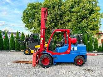 Chariot élévateur d'occasion HYSTER H5.5 FT GAS VIERRADFRONTSTAPLER (13064269)