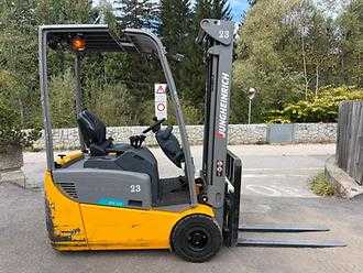 Chariot élévateur d'occasion JUNGHEINRICH EFG 115 - 500DZ ELEKTRO DREIRADFRONTSTAPLER (13072415)