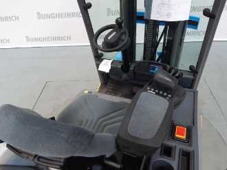 Chariot élévateur d'occasion JUNGHEINRICH EFG 216k SP G+E 115-500 DZ ELEKTRO VIERRADFRONTSTAPLER (13042162)